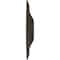 Ekena Millwork Alexa Ceiling Medallion (Fits Canopies up to 3"), Hand-Painted Stone Hearth Crackle, 15"OD x 1 3/4"P CM14AXSHC - alternate 4